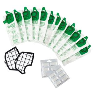 FOLLETTO 140 VK150 SCORTA LIMONE SACCHETTI FILTRI PROFUMINI NO ORIGINALE VORWERK