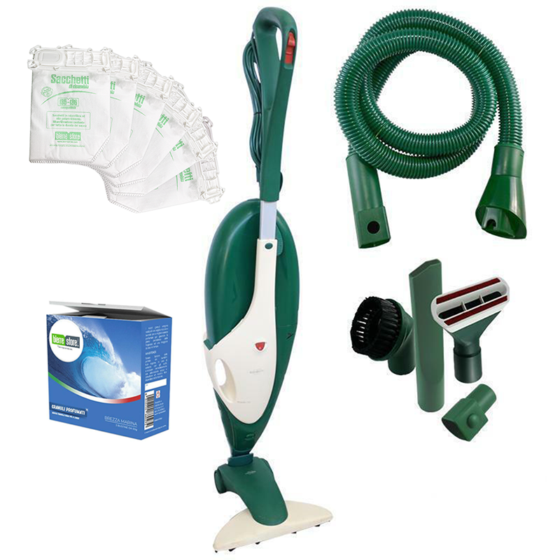 vorwerk folletto vk135 vorwerk con hd35 rigenerato accessori - foto 1