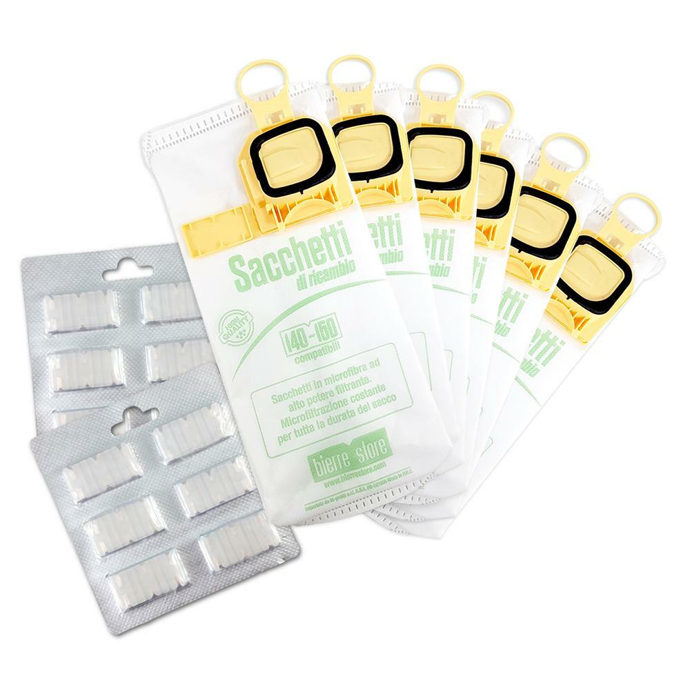 bierre store sacchetti folletto vk 140 vk 150 12pz 12 profumi compatibili - foto 1