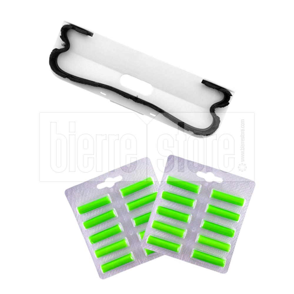 bierre store sacchetti folletto vk 121 vk 122 vk 120 16pz 20 profumi  spazzola setole compatibili - foto 4