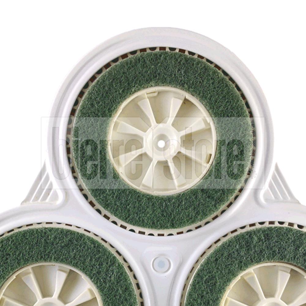 bierre store modulo pecari pad spazzole abrasive lucidatrice folletto pl515 pulilux compatibile - foto 3