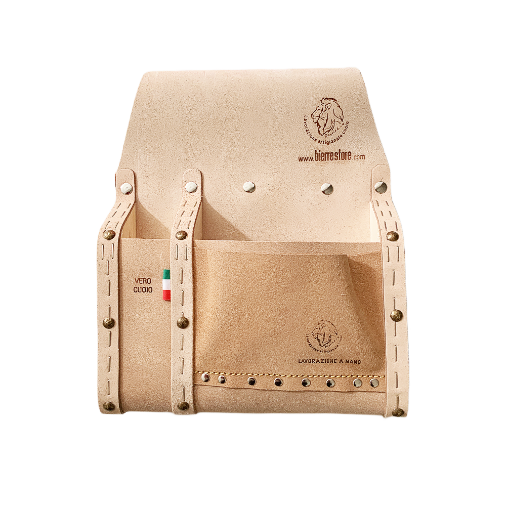 bierre store borsa da carpentiere in cuoio portattrezzi made in italy artiginale - foto 1