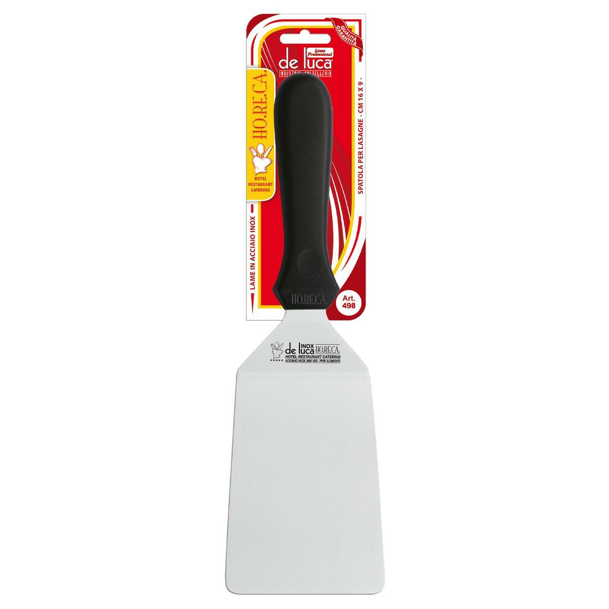 de luca spatola inox per lasagne 16 x9 cm - foto 1