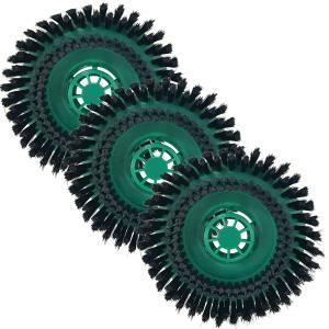 Figevida LUCIDATRICE PL 510 511 512 3 SPAZZOLE FELTRO COMPATIBILE PER