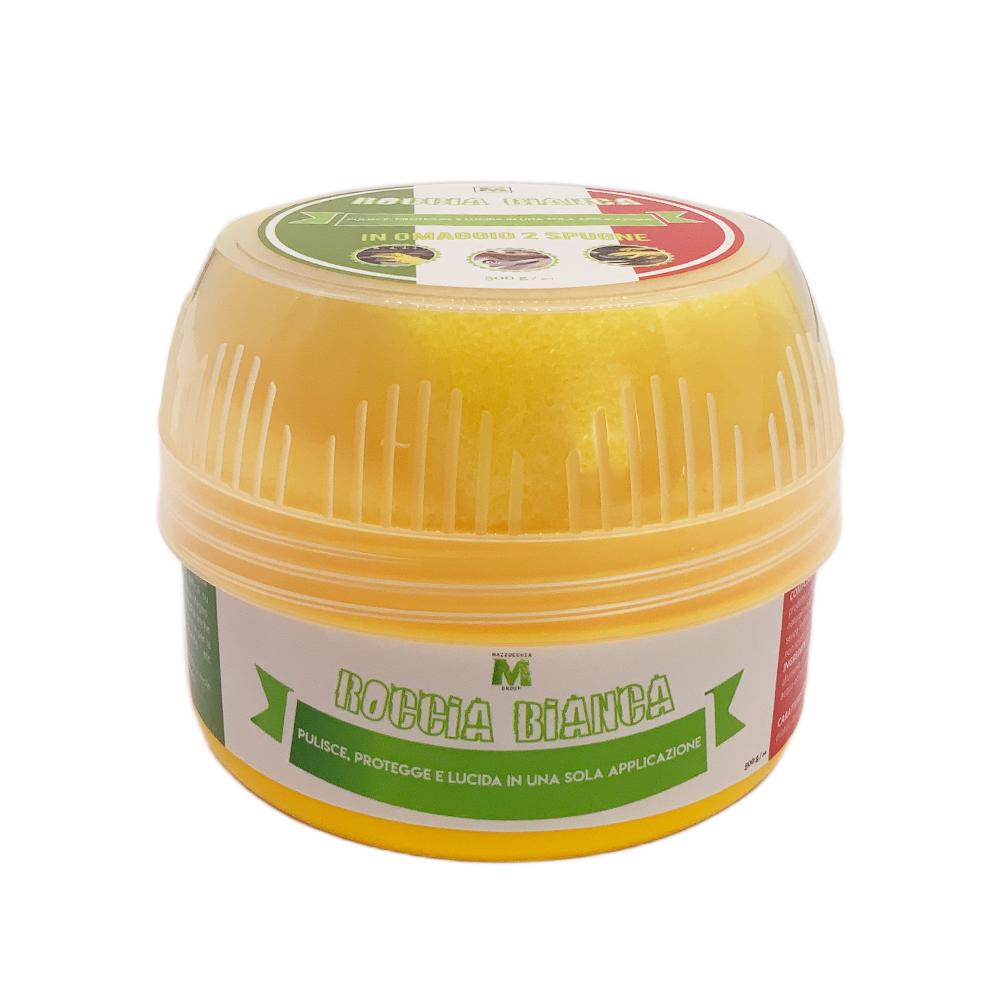 roccia bianca detergente universale biodegradabile roccia bianca 500g + 2 spugne - foto 2