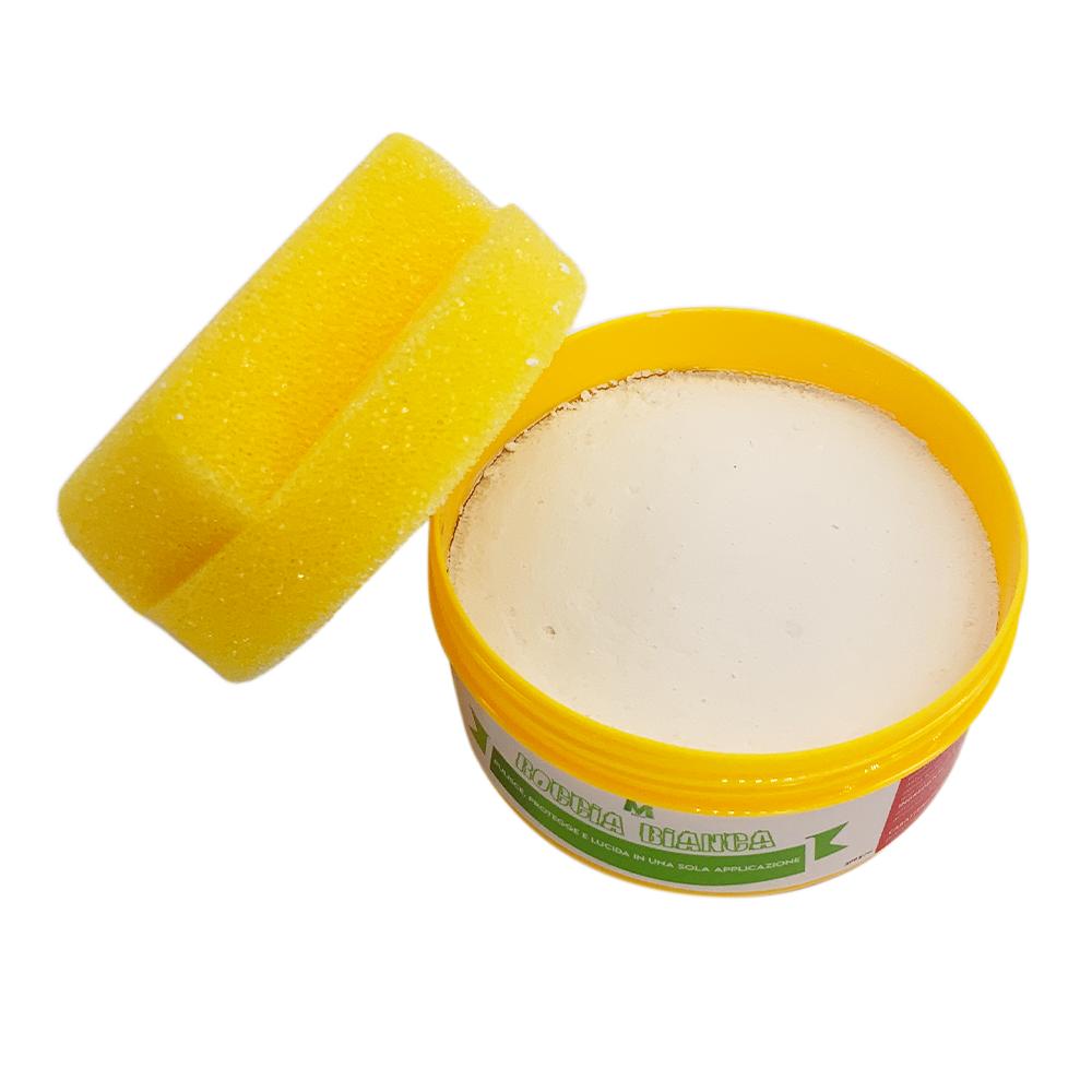 roccia bianca detergente universale biodegradabile roccia bianca 500g + 2 spugne - foto 4