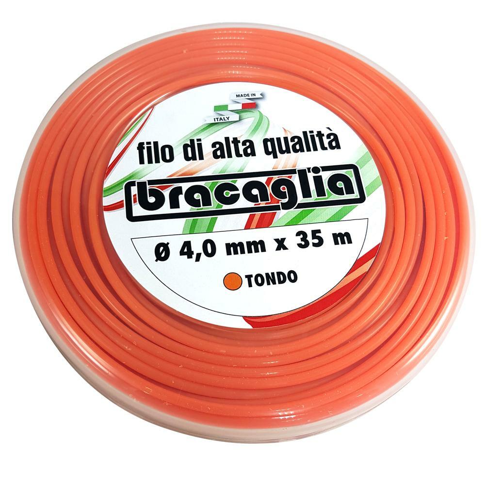 bracaglia filo decespugliatore 4mm x 35mt tondo alta qualita - foto 1