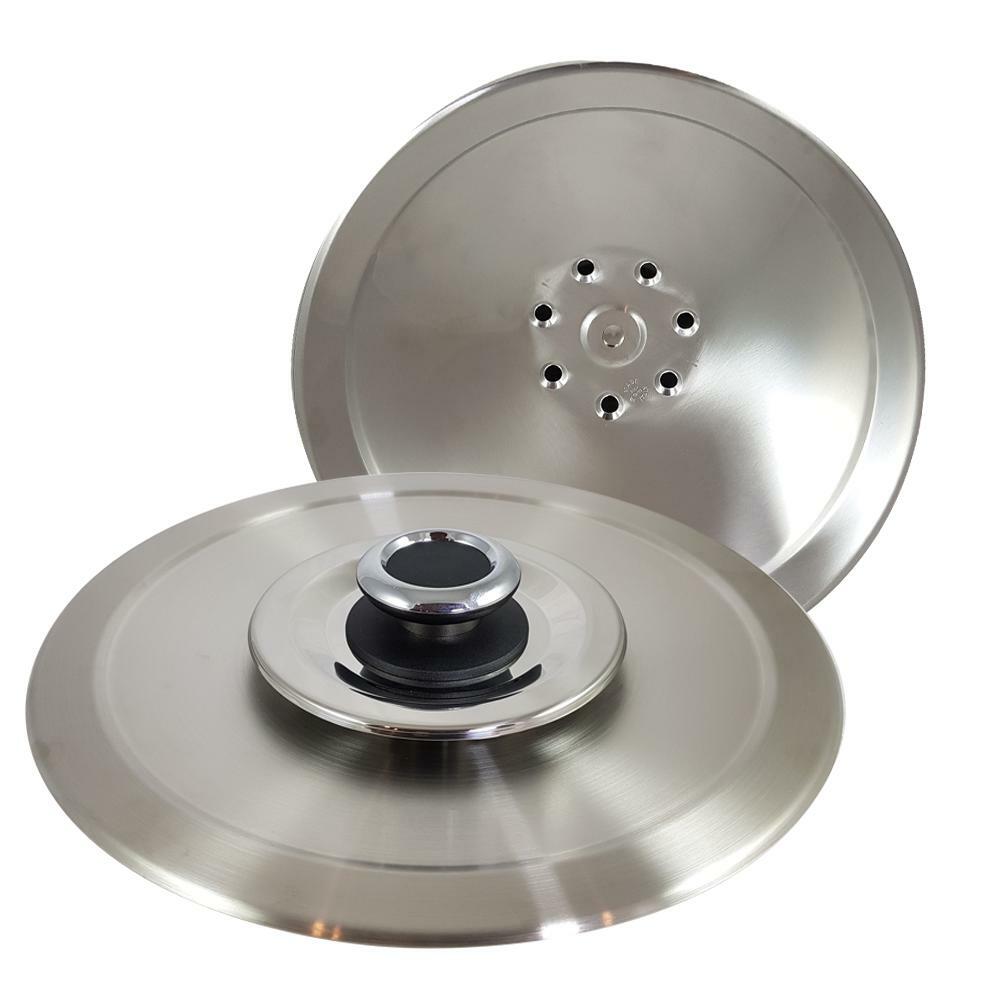 light coocker coperchio magico inox 18-10 da 36 con ricettario - foto 1