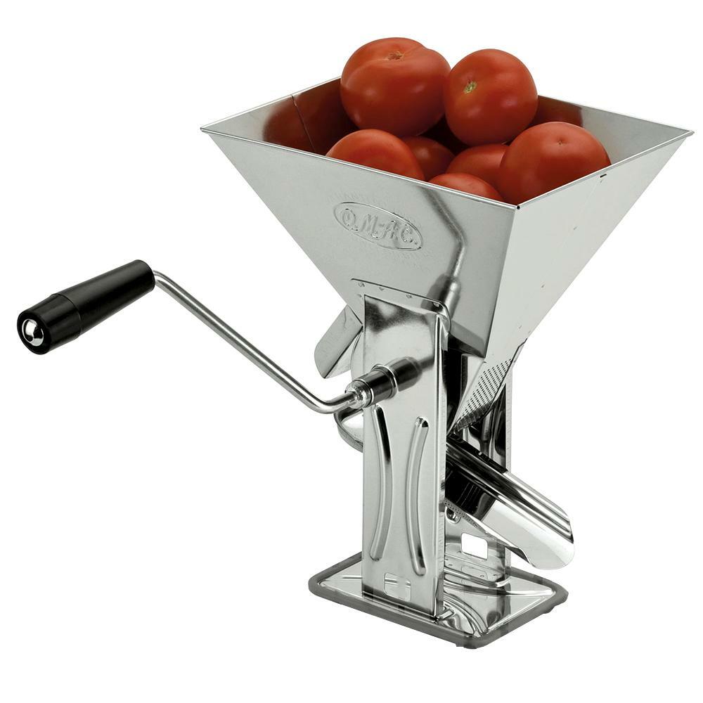 omac passa pomodoro in acciaio inox 18/10 gulliver omac - foto 1