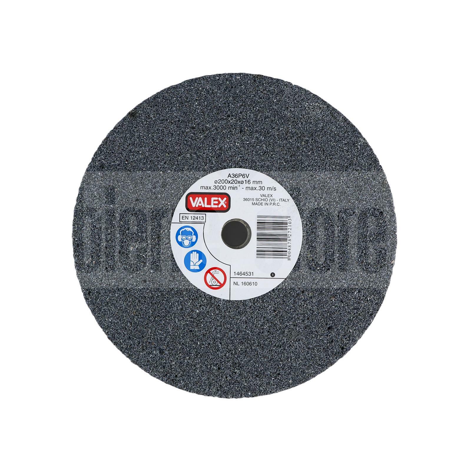 valex mola abrasiva 200 x 20 x 16 mm 36gr valex - foto 1