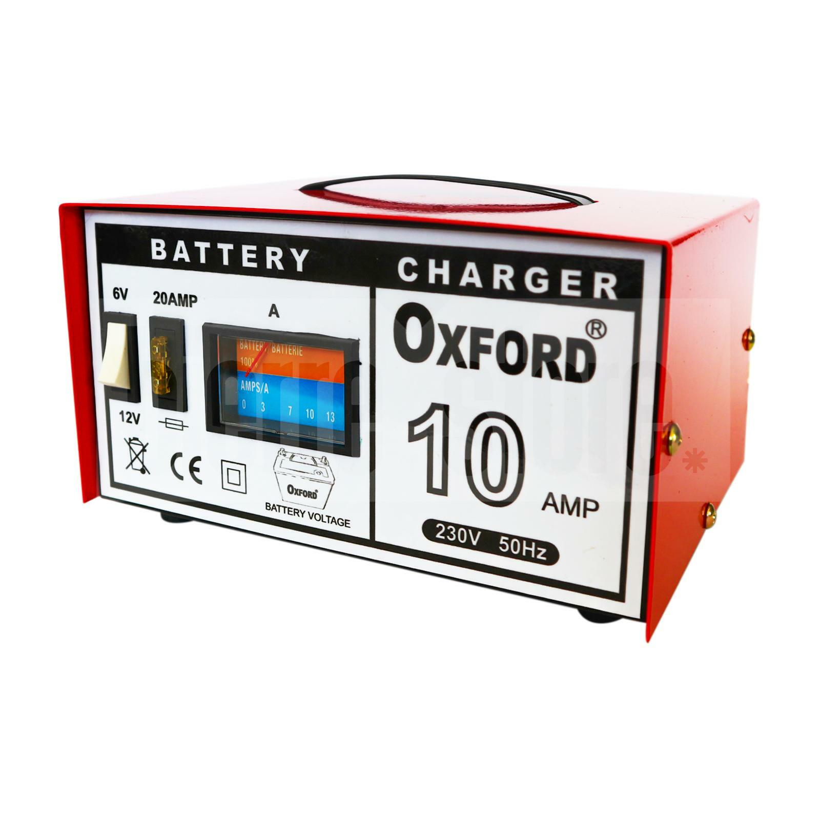 oxford carica batteria 6a /12v professionale - foto 1