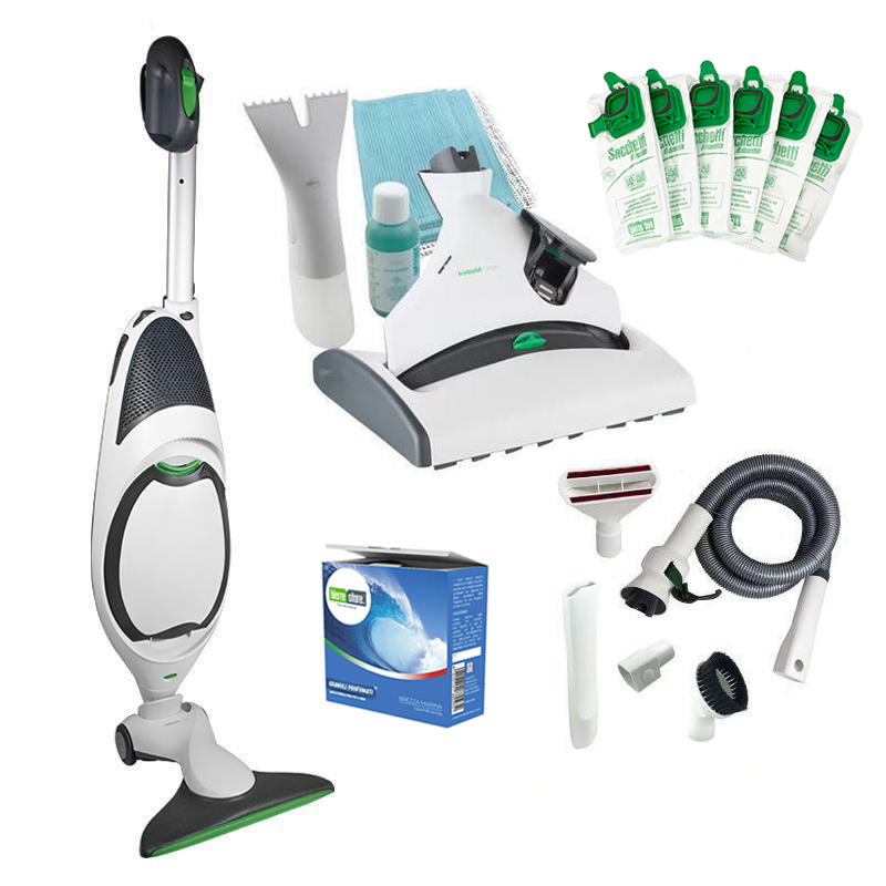 vorwerk vorwerk folletto vk150 hd50+ kit pulilava sp530+kit accessori - foto 1