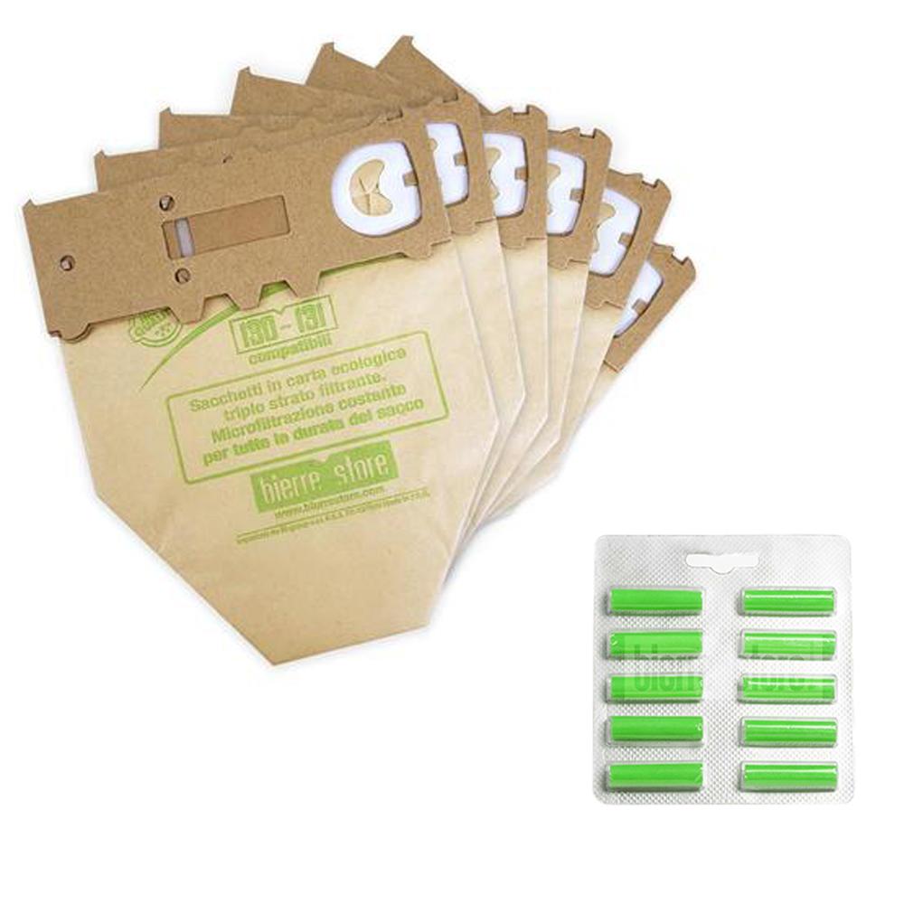 vorwerk vorwerk folletto vk131 rigenerato + 6 sacchetti e 10 profumi - foto 4