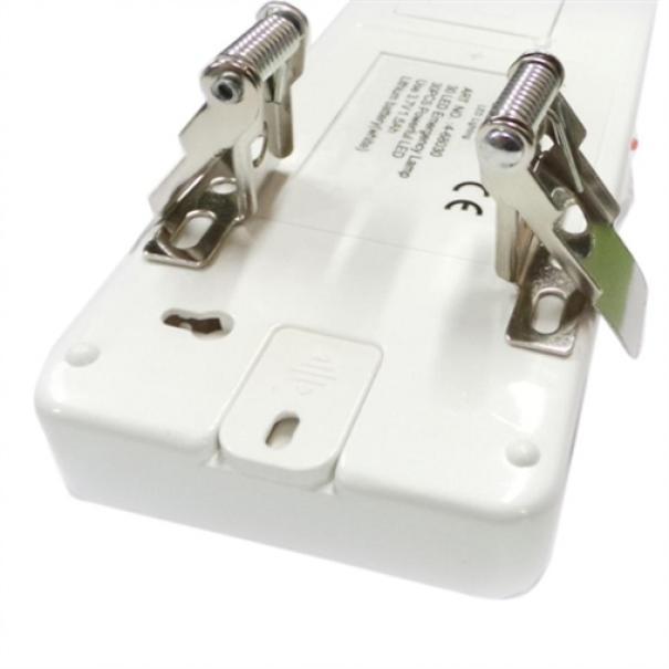 vivalamp kit molle per incasso pannello led mollette per luci staffe kit 4 pezzi - foto 2