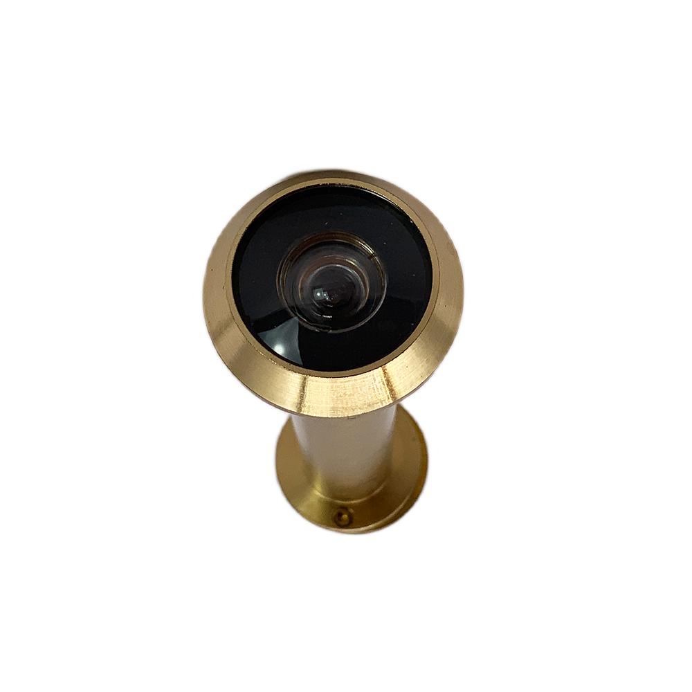 potent spioncino grandangolo porte potent finitura ottone lucido f.mm 14 l.mm 70/120 - foto 2