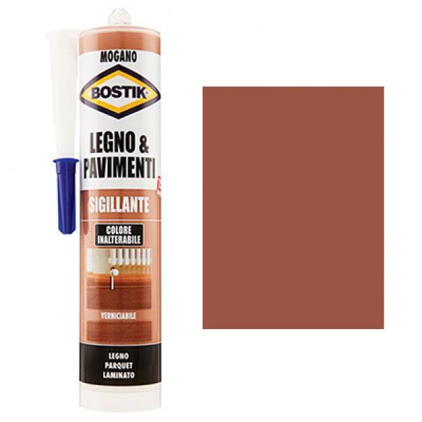 bostik silicone acrilico legno pavimenti bostik mogano ml 300 - foto 1