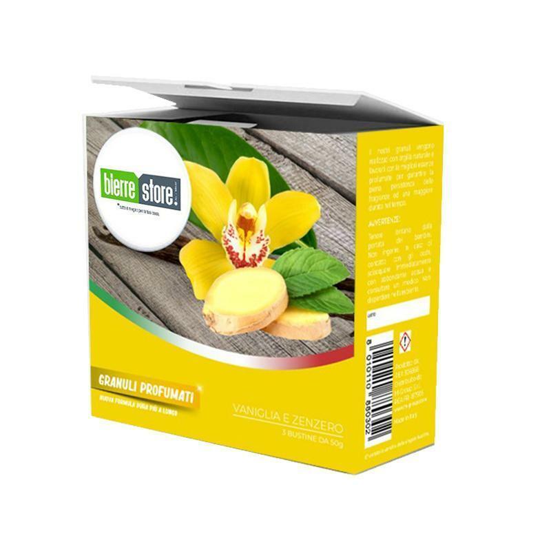 bierre store sacchetti folletto vk 140 vk 150 6 pz + granuli profumati vaniglia e zenzero+ filtri compatibili - foto 2