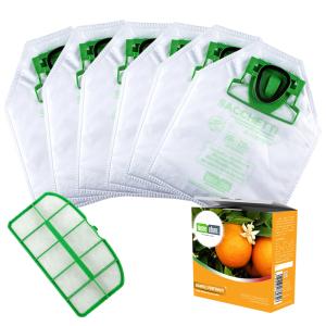 Italdos Kit 6 Sacchetti compatibile per Folletto VK200 VK200S - 6