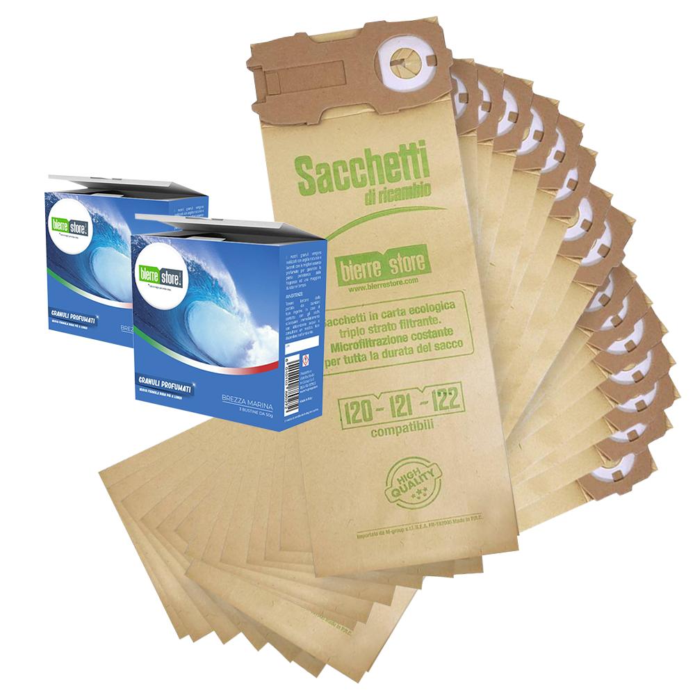 bierre store sacchetti folletto vk 121 vk 122 vk 120 16pz granuli brezza compatibili - foto 1