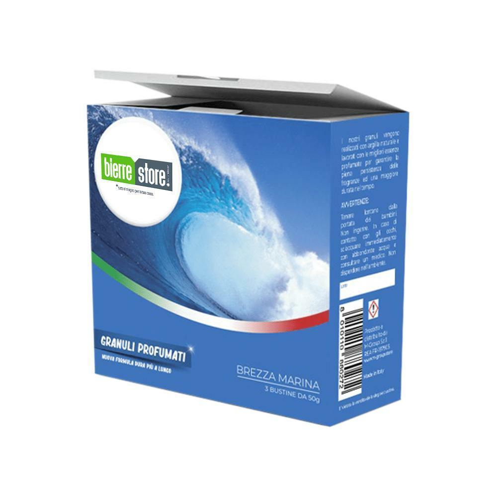 bierre store kit sacchetti folletto vk 130 - 131 6 pz + granuli brezza marina + filtri compatibili - foto 3