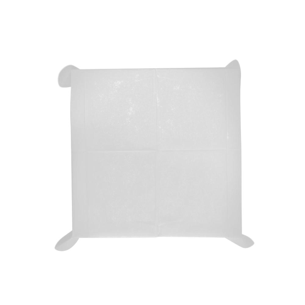 bierre store tovaglie in tnt 100x100 colore bianco in confezione da 25 pezzi usa e getta per ristorazione e feste private - foto 2