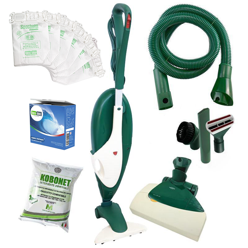 vorwerk vorwerk folletto rigenerato vk 136 con kit battitappeto eb350 - foto 1