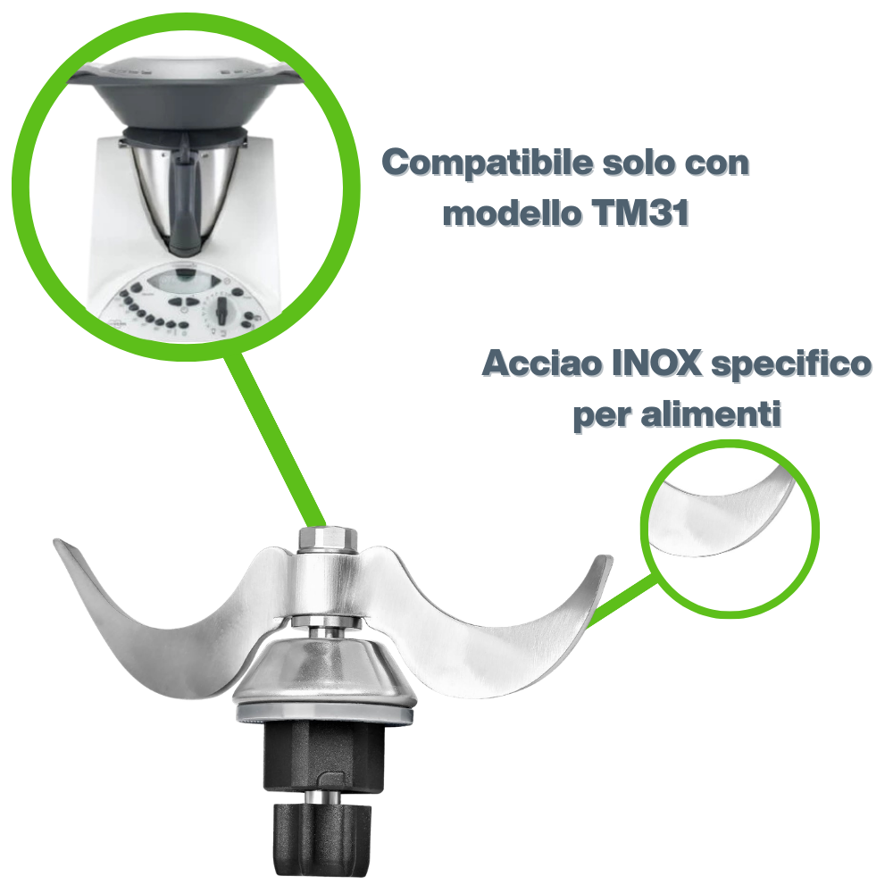 bierre store lama impastatrice  bimby tm31 compatibile - foto 2