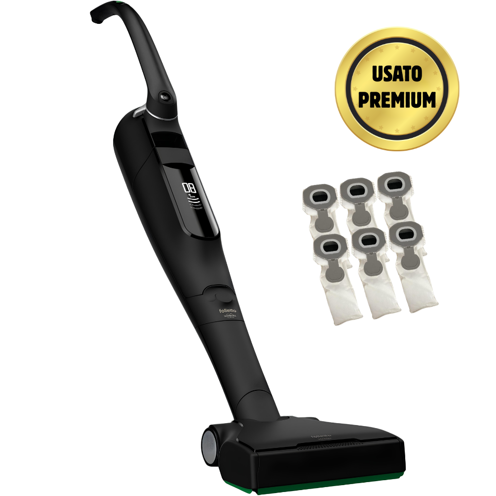 vorwerk folletto vk7s black usato premium - foto 1 vorwerk folletto vk7s black usato premium - foto 1